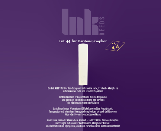 Neu - Baritone Sax Blätter