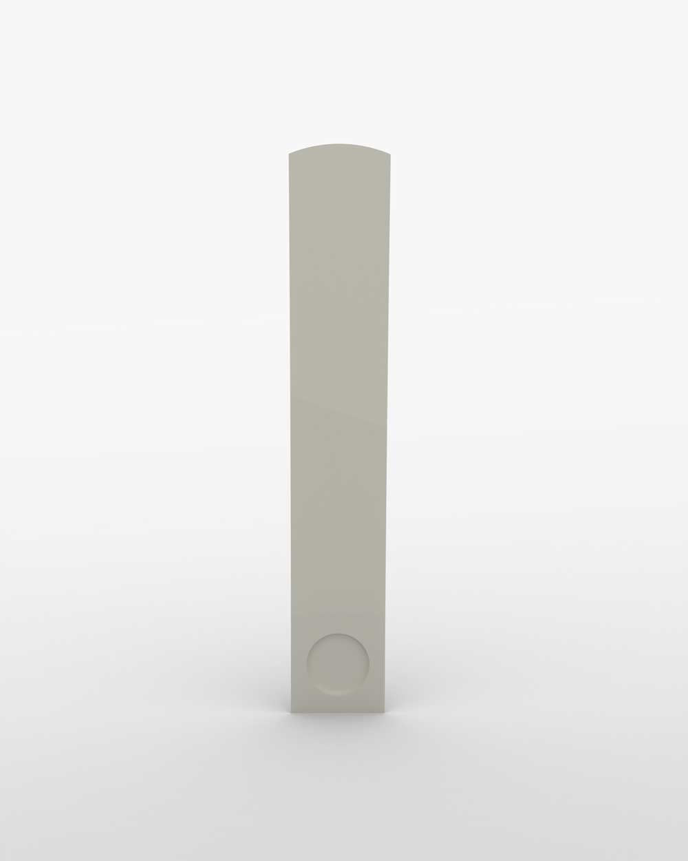 Rückansicht Kunststoffblatt für Klarinette, Plastikblatt, Synthetic Reed